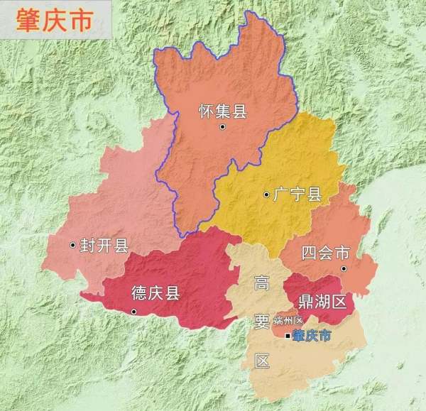 怀集县地图(1)